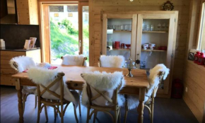 Contemporary Chalet in Mont-Noble with Mountain View. Mase